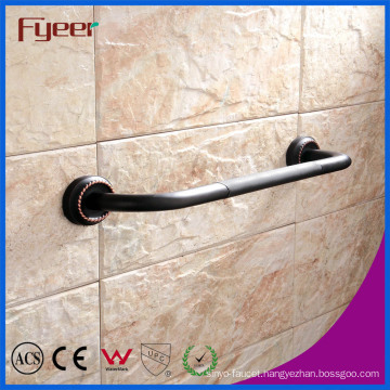 Fyeer Black Series Bathroom Accessory Brass Antislip Safety Grab Bars